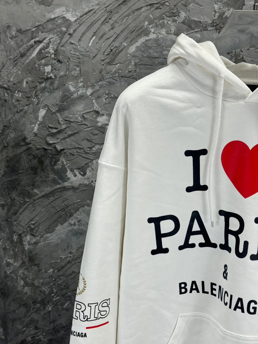 BALENCI*GA New Arrival Balenciaxx . . . 460g Same Style -Color：Black White -SIZE：Xs S M L 8957#